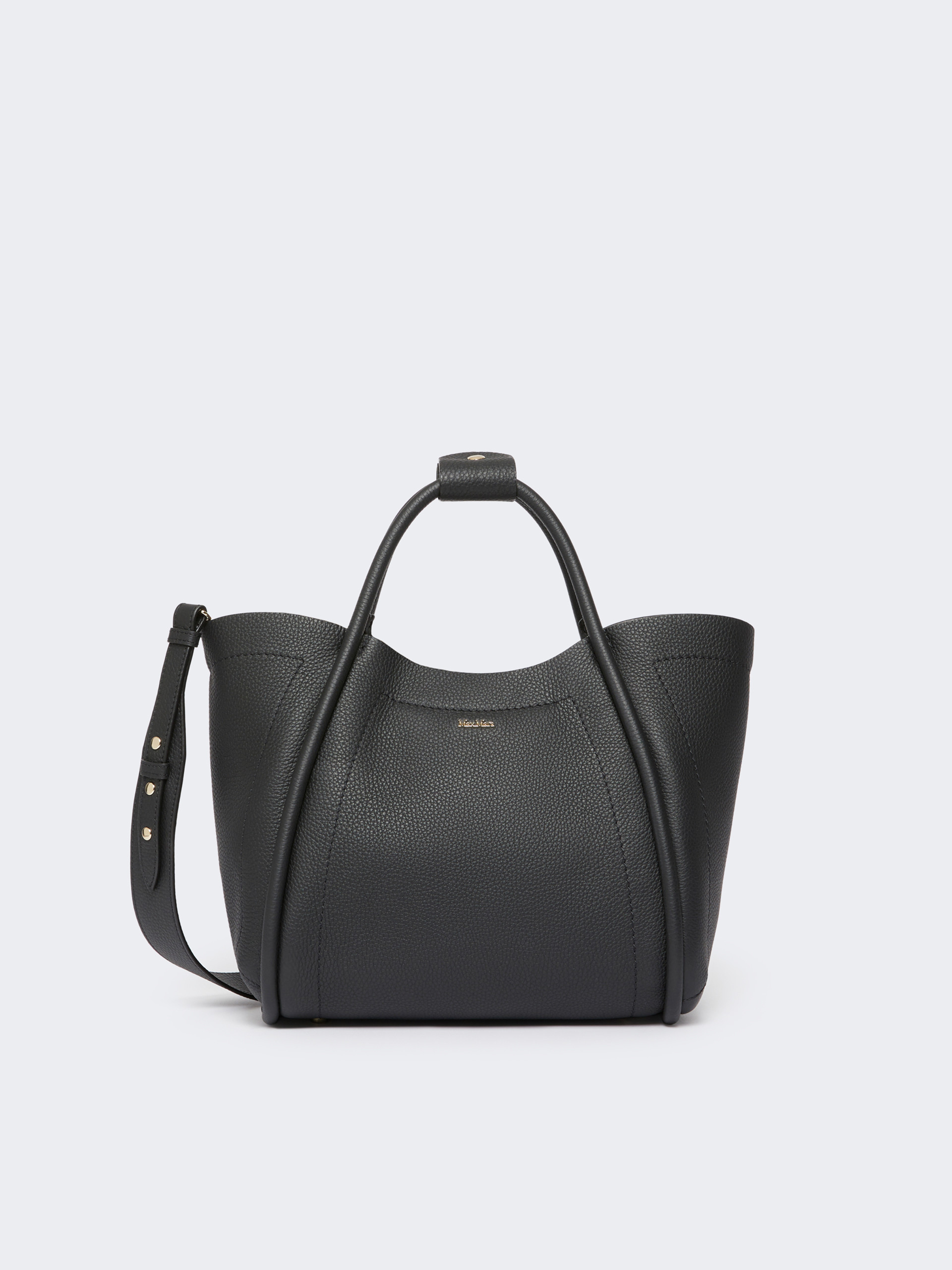 Small leather Marine bag - BLACK - Max Mara