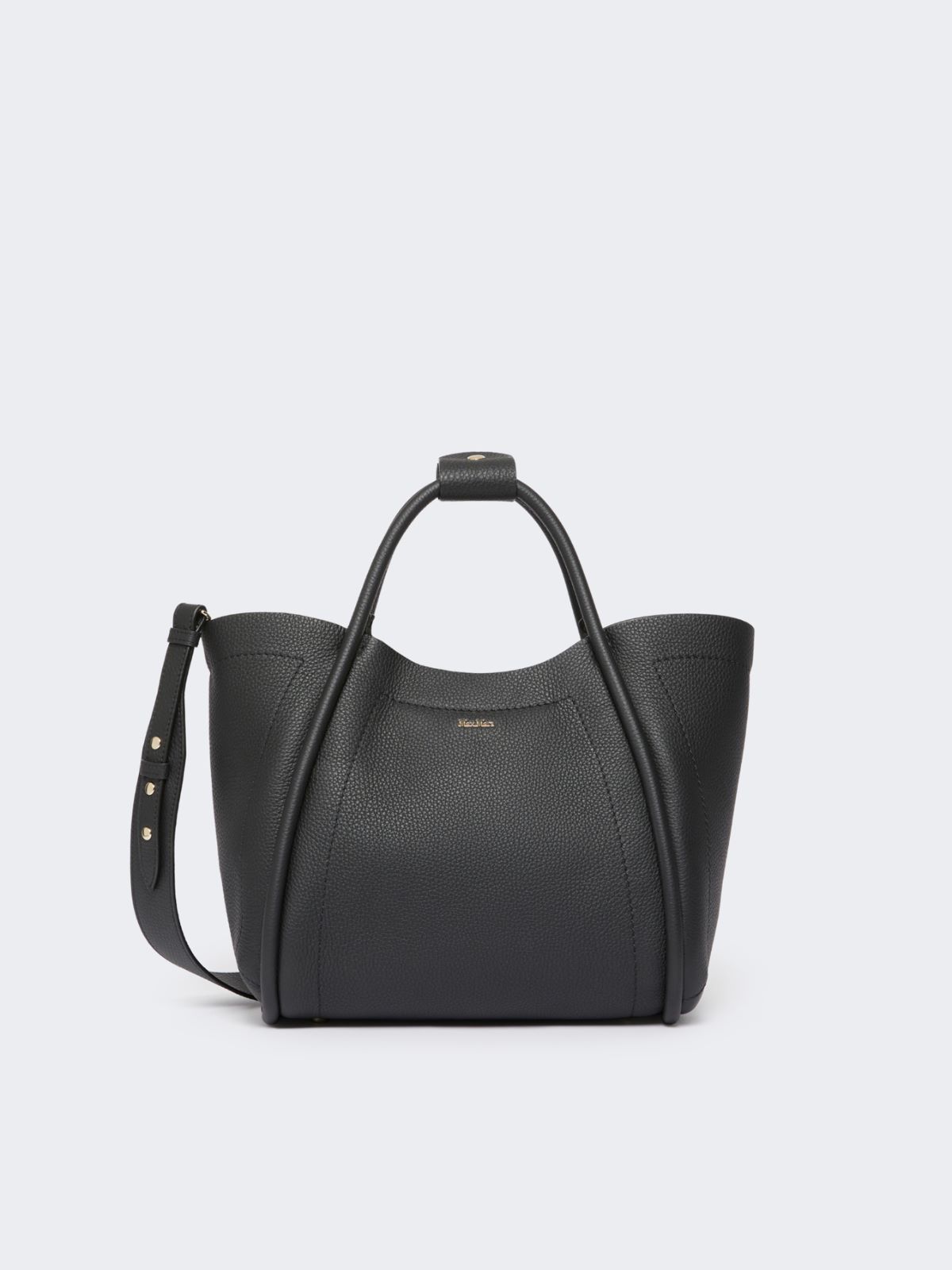 Small leather Marine bag - BLACK - Max Mara - 5