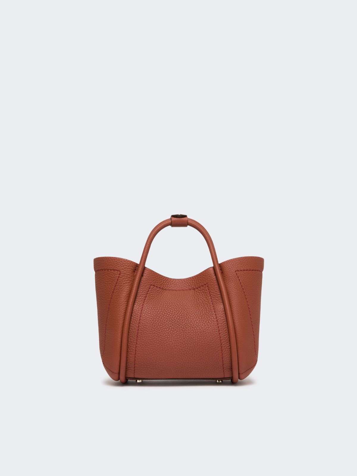 Extra-small leather Marine bag - RUST - Max Mara - 12