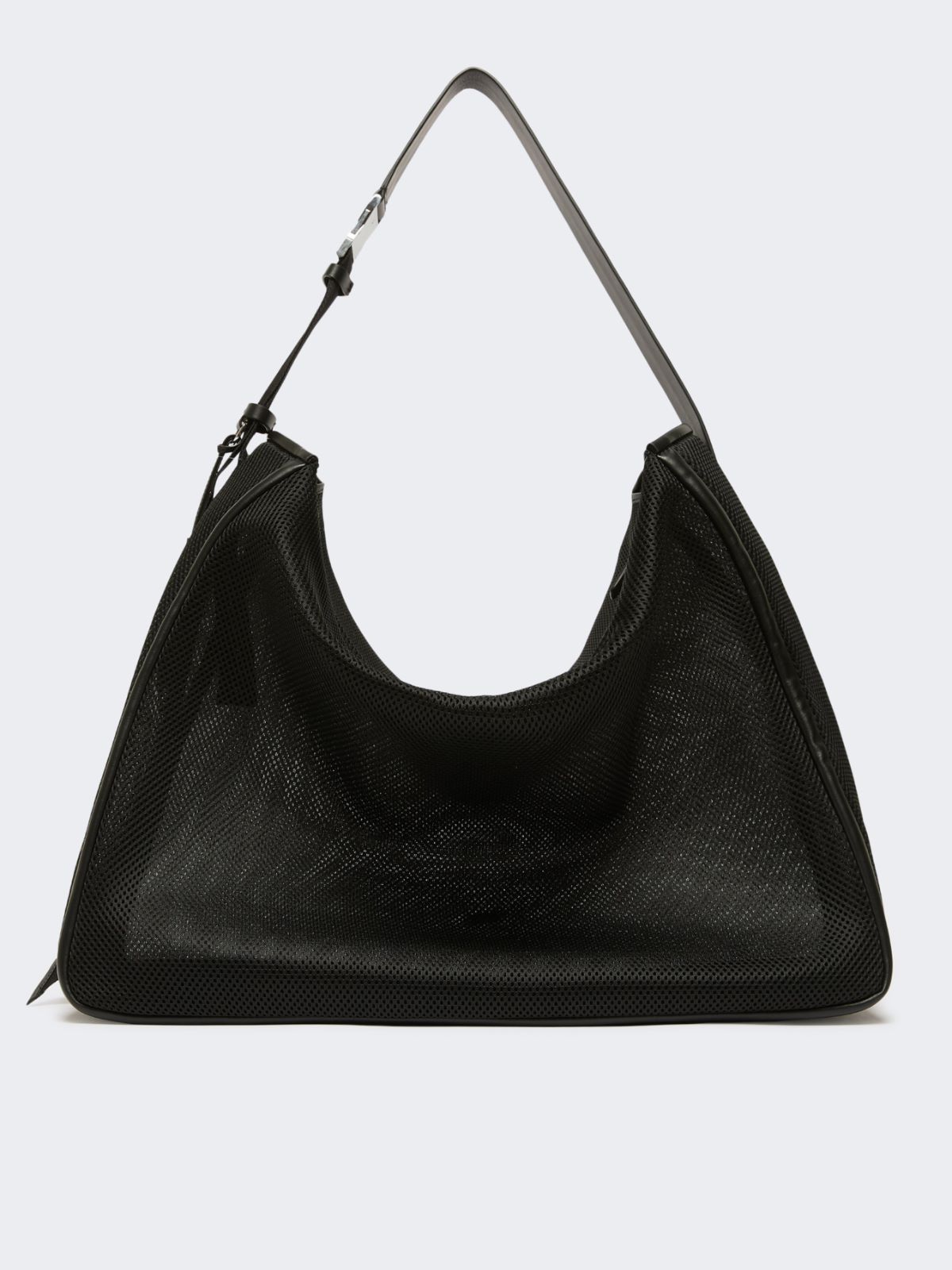 Extra-large handbag in technical mesh - BLACK - Max Mara - 3