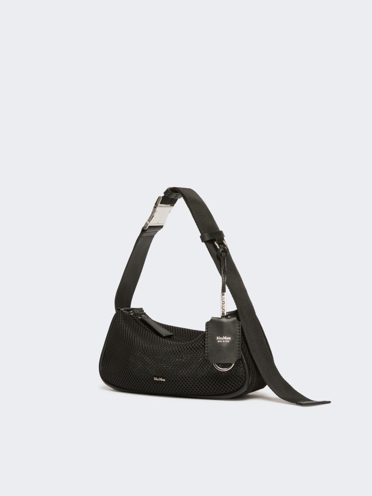 Micro handbag in technical mesh - BLACK - Max Mara - 2