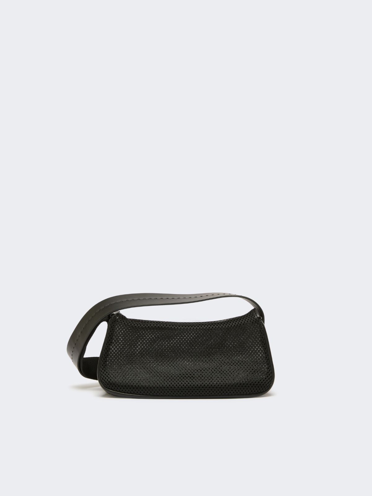Micro handbag in technical mesh - BLACK - Max Mara - 2