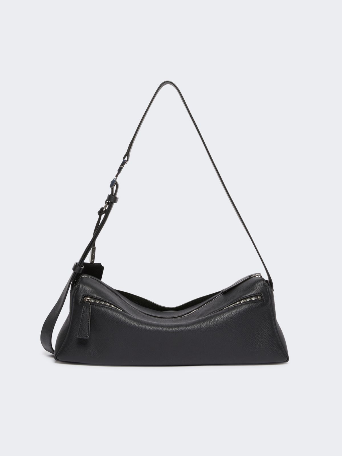 [スキッペル] カーフ レザー スモール ショルダー バッグ - BLACK - Max Mara - 11