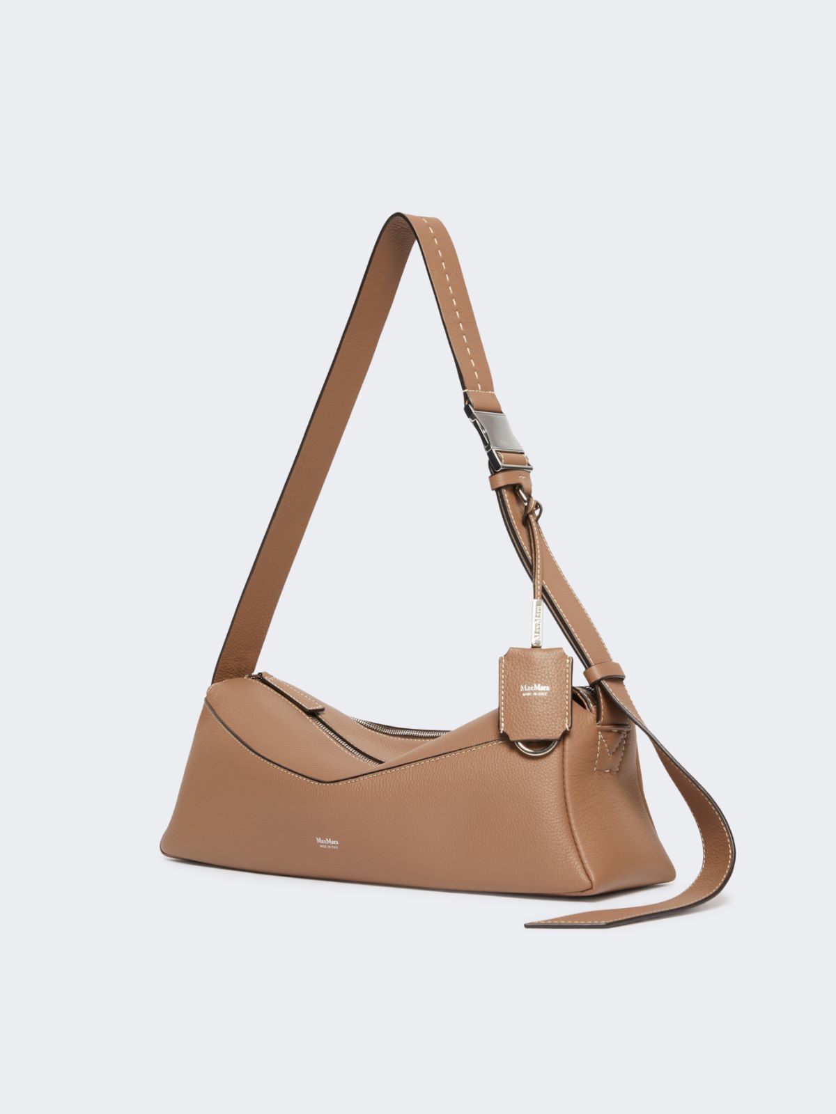 Small leather shoulder bag - BROWN - Max Mara - 6