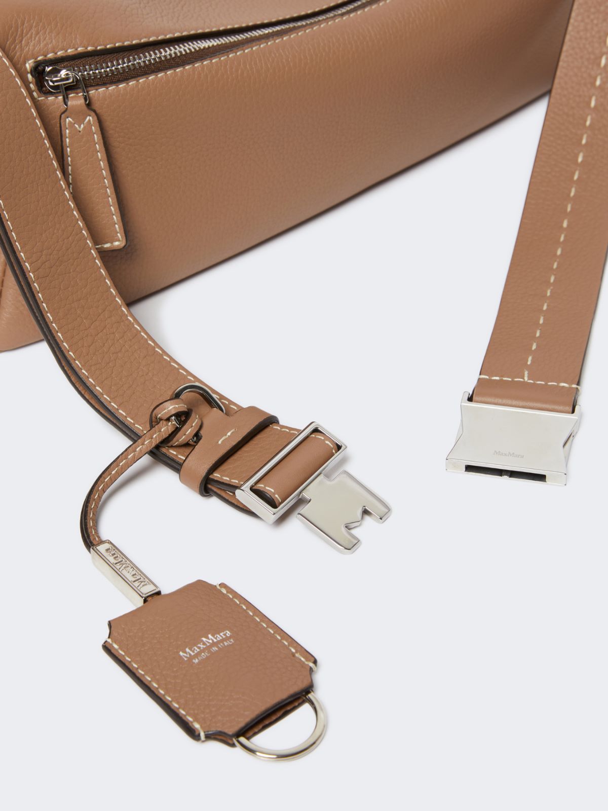 Small leather shoulder bag - BROWN - Max Mara - 6