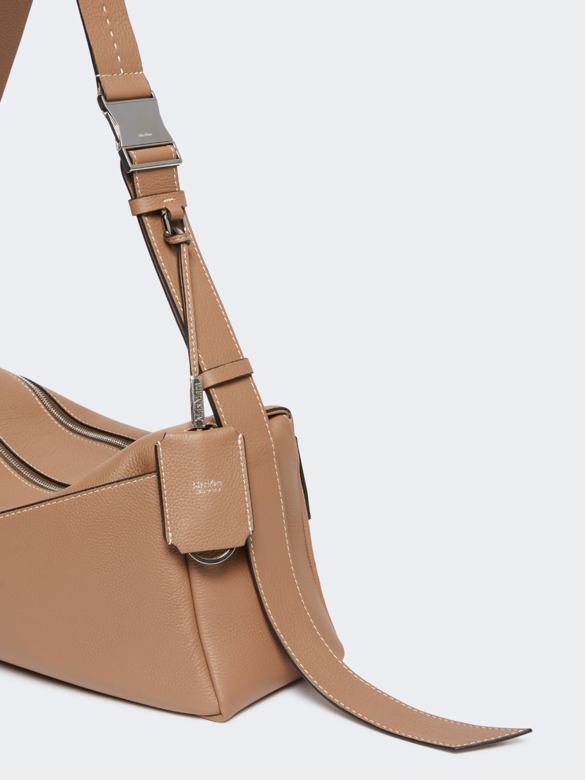 Medium leather shoulder bag - BROWN - Max Mara - 6