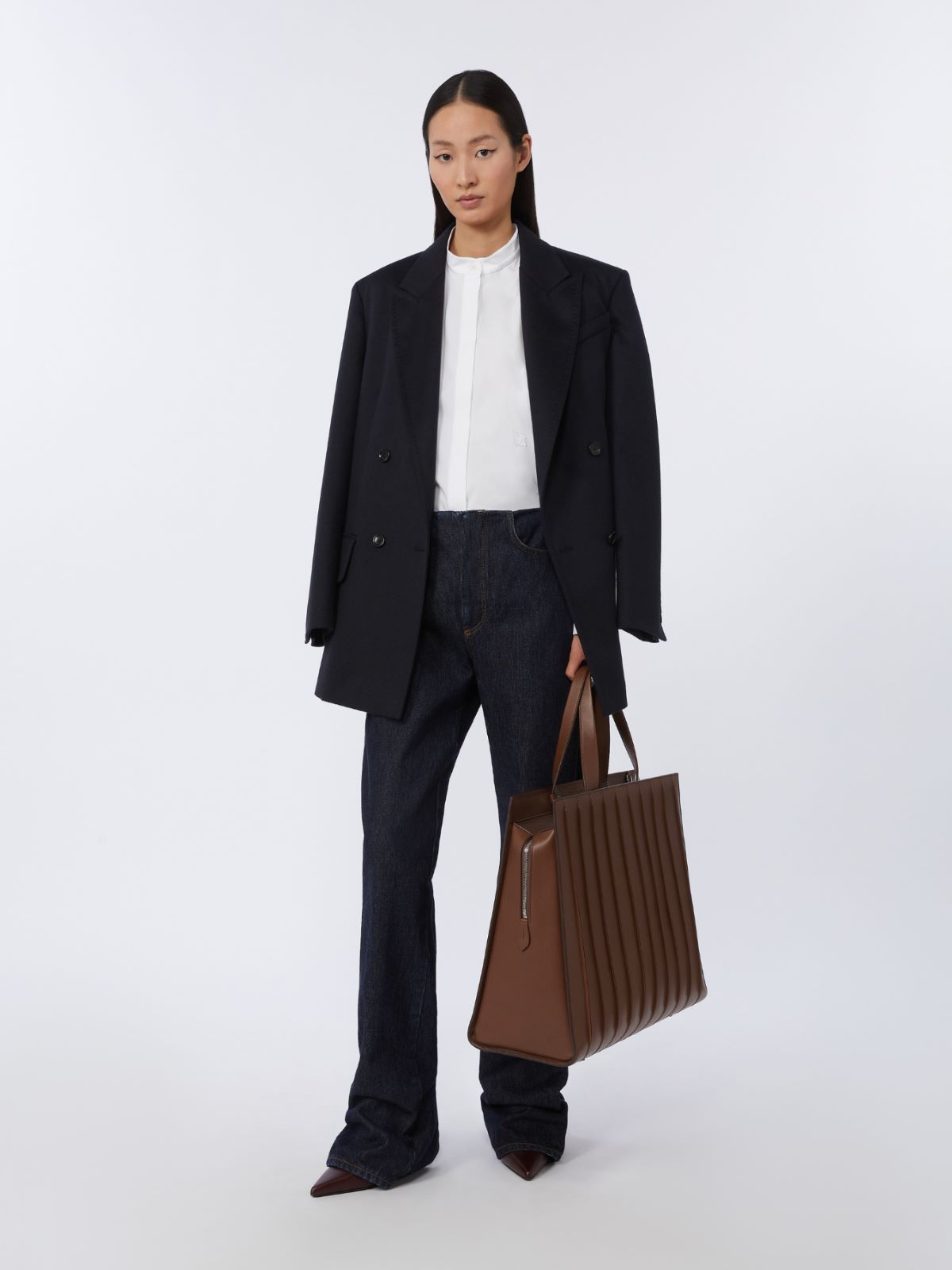 Max Mara Whitney Bag 10 - Extra Large - AMBER BROWN - Max Mara - 12