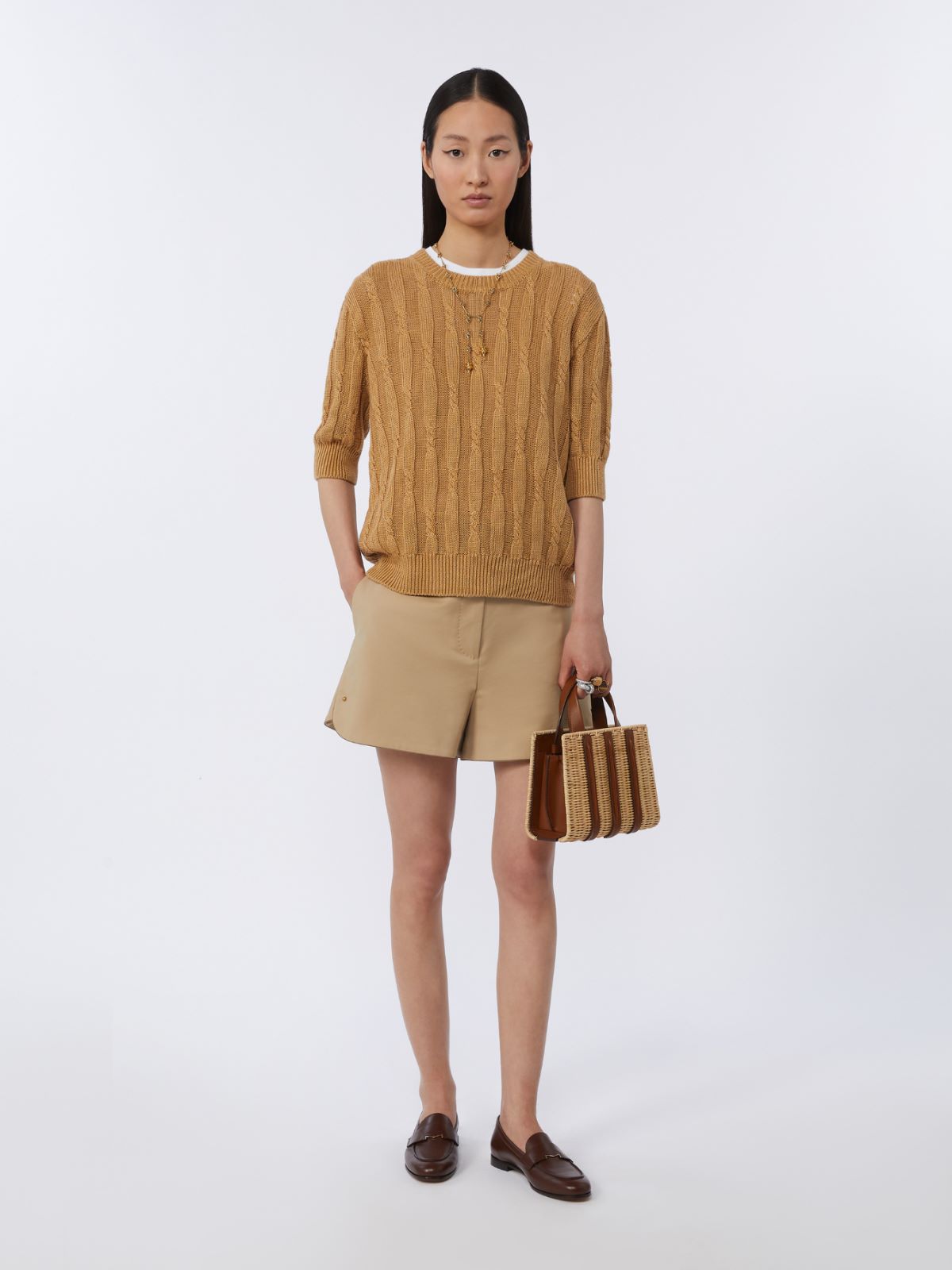 Max Mara Whitney Bag 3 - Micro - BEIGE - Max Mara