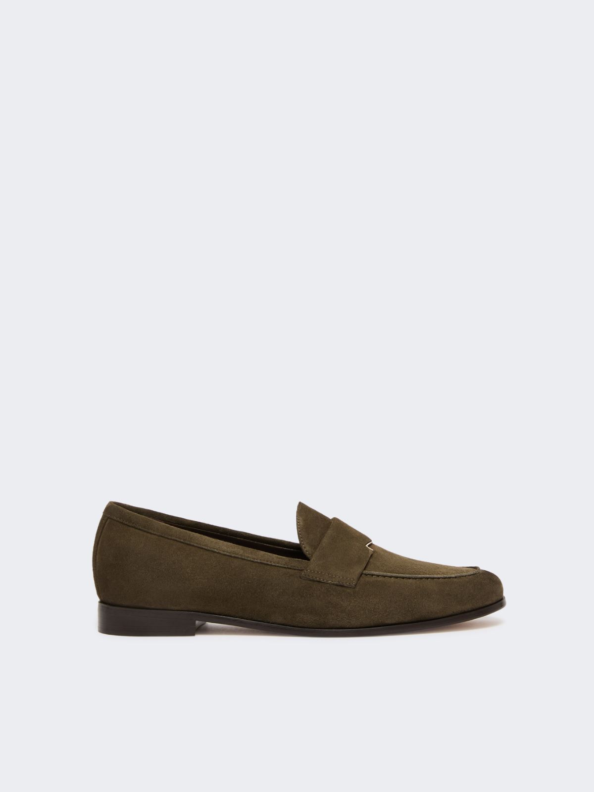 Suede moccasins - DARK BROWN - Max Mara - 10