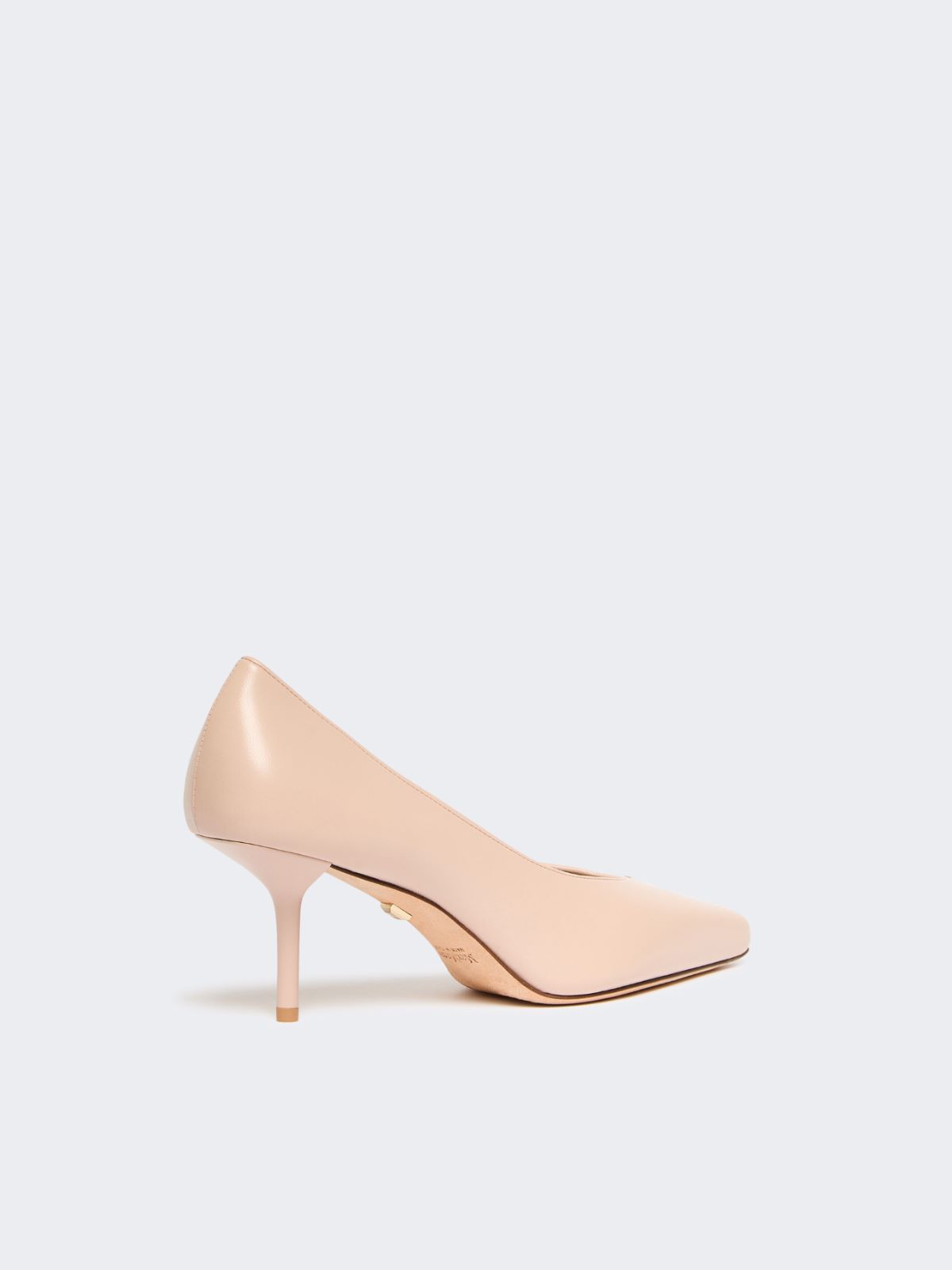 Nappa leather court shoes - PINK - Max Mara - 9