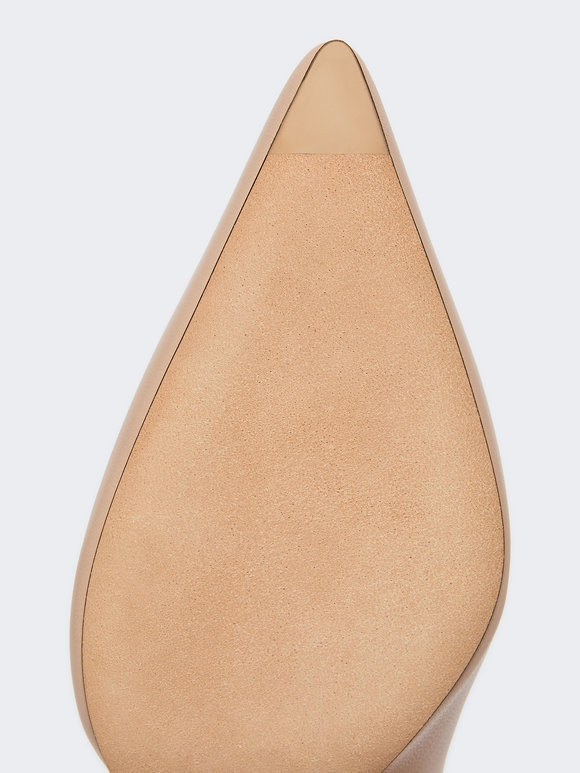 Nappa leather court shoes - PINK - Max Mara - 5