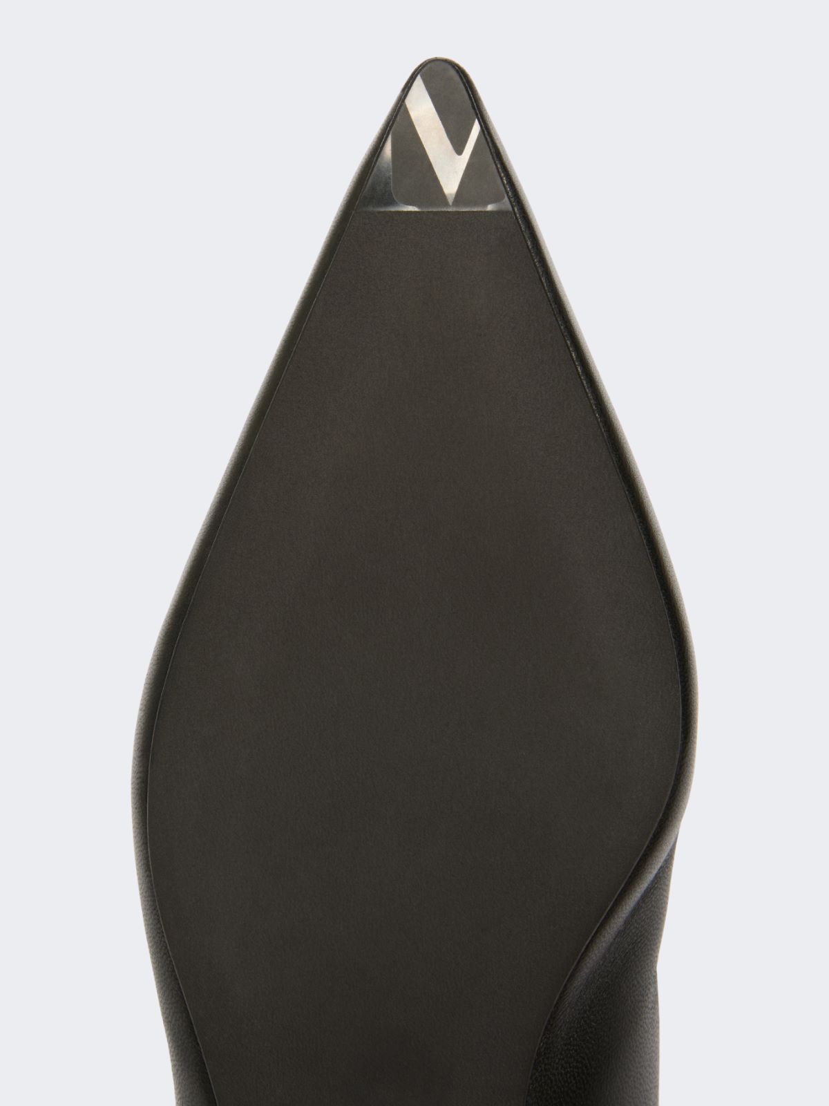 Nappa leather flat slingbacks - BLACK - Max Mara - 5