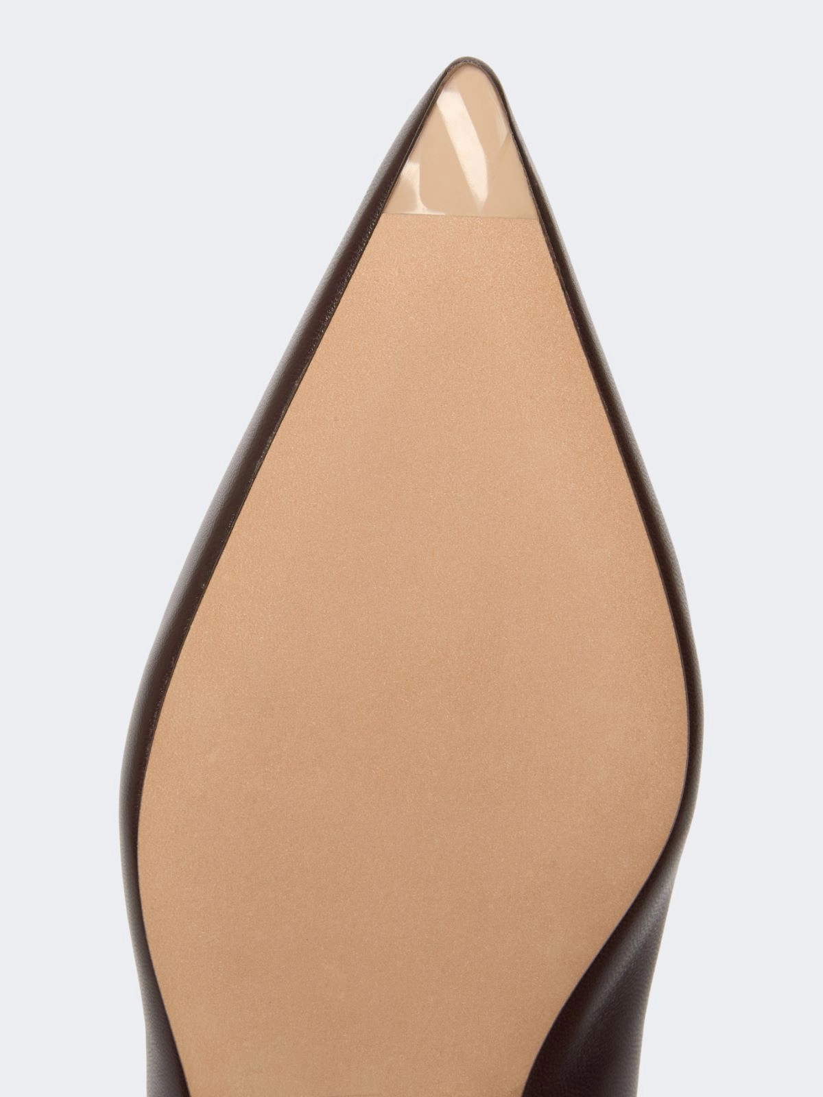 Nappa leather flat slingbacks - BORDEAUX - Max Mara - 5