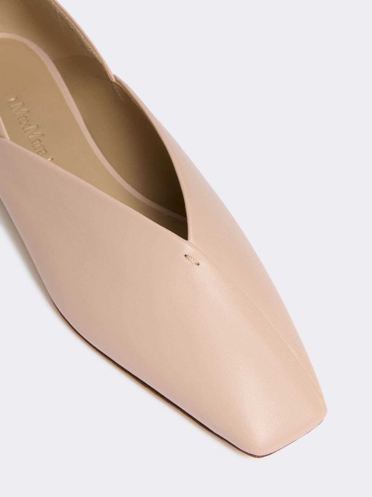 Nappa leather ballerinas - PINK - Max Mara - 5