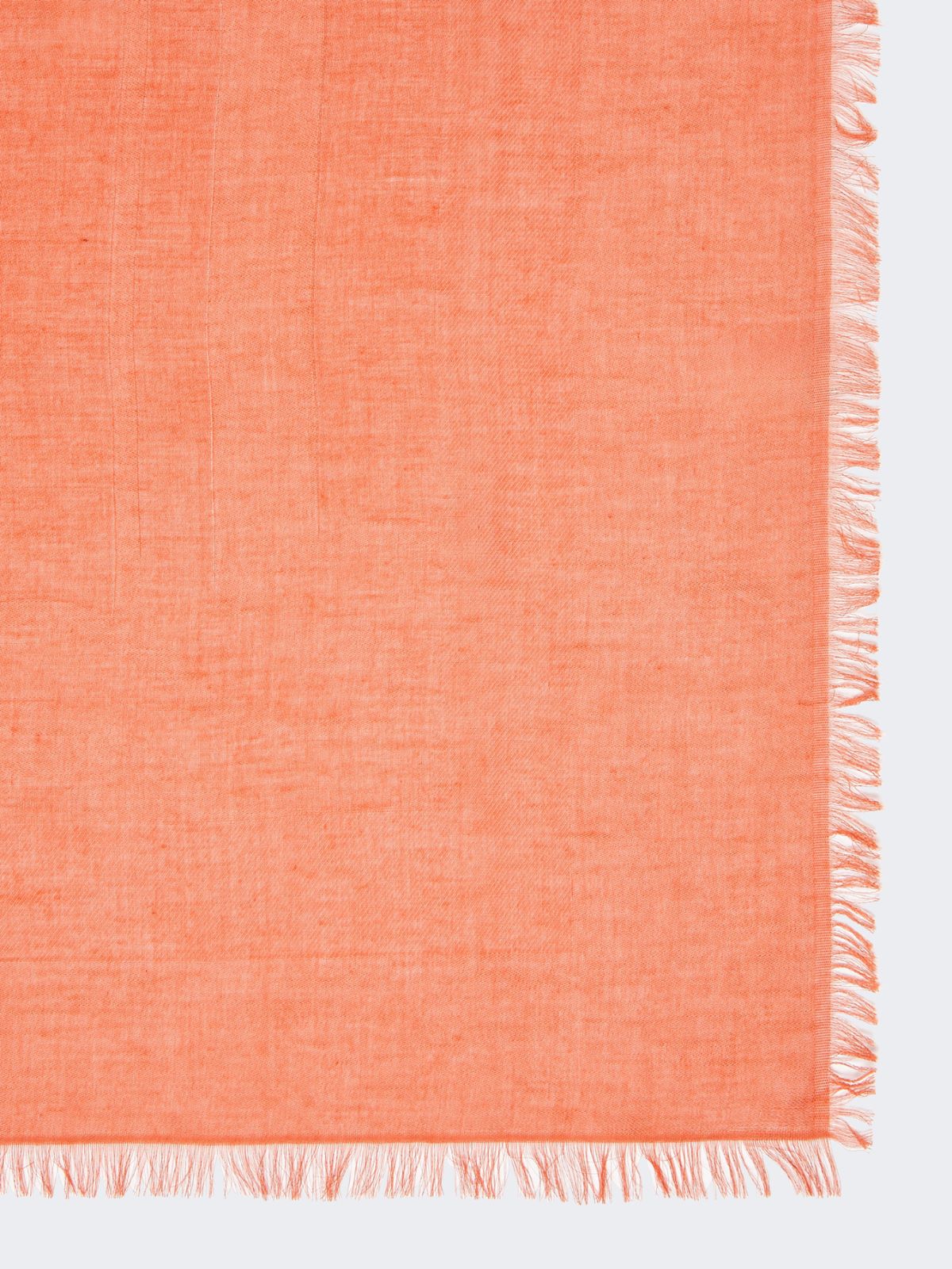 Cotton, modal and cashmere jacquard shawl - CORAL - Max Mara - 6