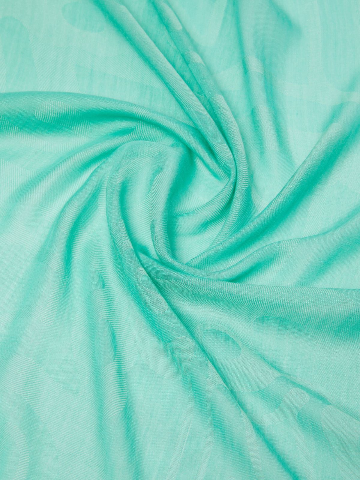Cotton, modal and cashmere jacquard shawl - PASTEL GREEN - Max Mara - 6