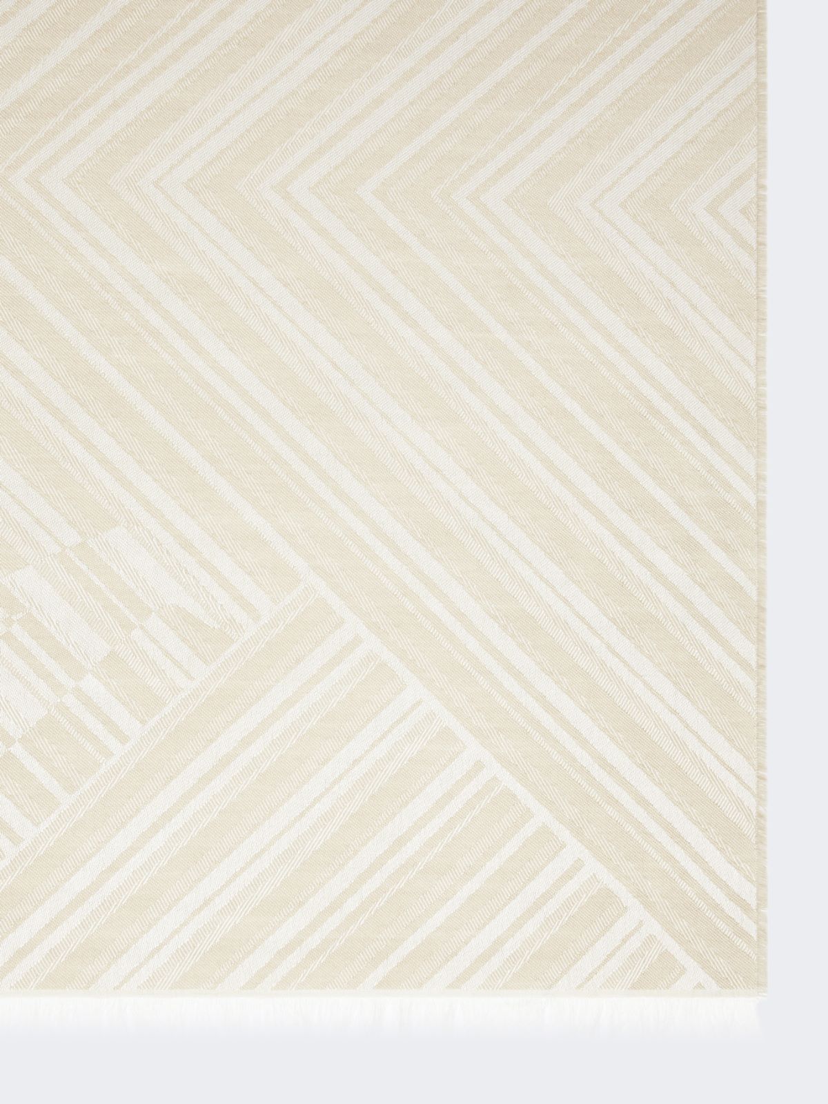 Jacquard wool and silk stole - TURTLEDOVE - Max Mara - 6