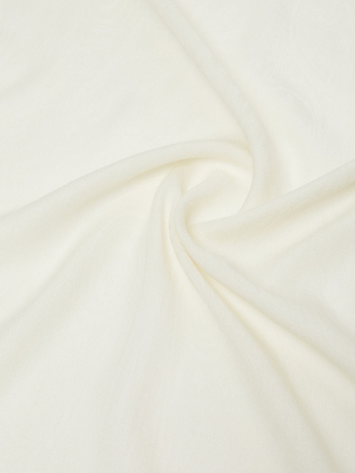 Jacquard wool and silk yarn stole - IVORY - Max Mara - 6