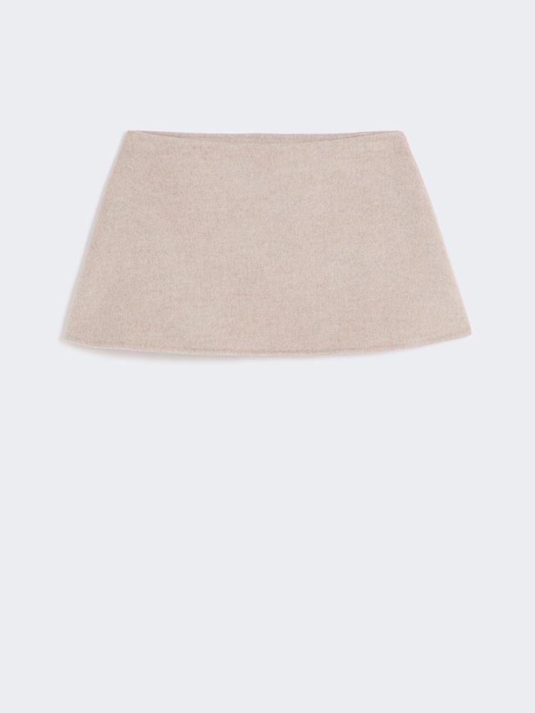 Cashmere infinity scarf - BEIGE - Max Mara