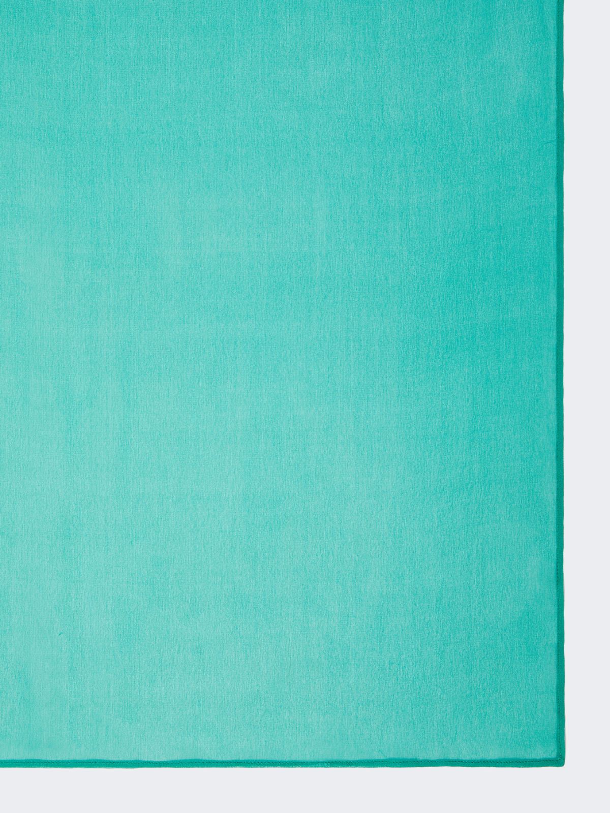 Silk georgette stole - GREEN - Max Mara - 6