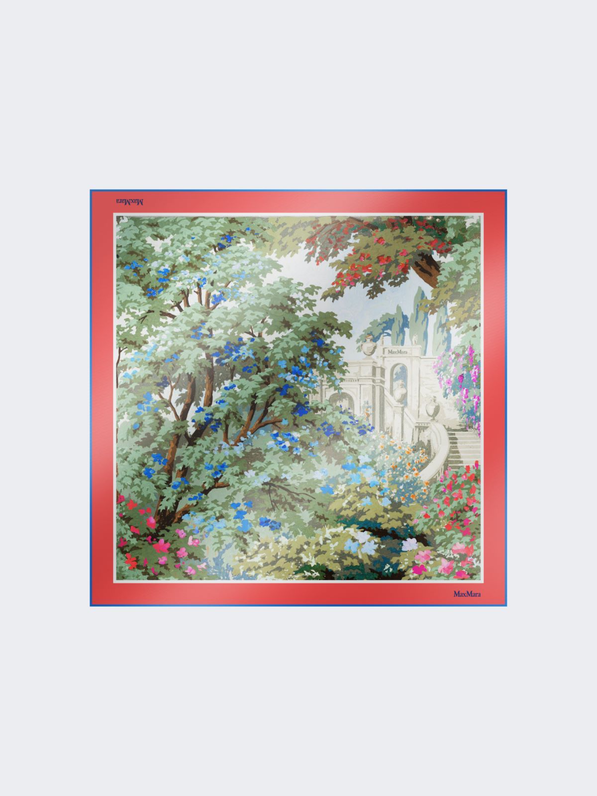 Printed silk foulard - ANTIQUE ROSE - Max Mara - 3