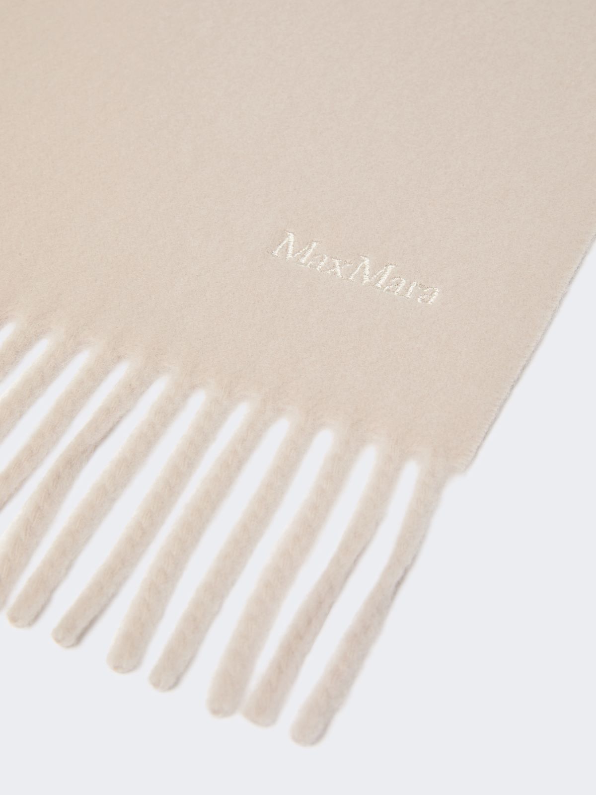 Wool scarf with embroidery - TURTLEDOVE - Max Mara - 3