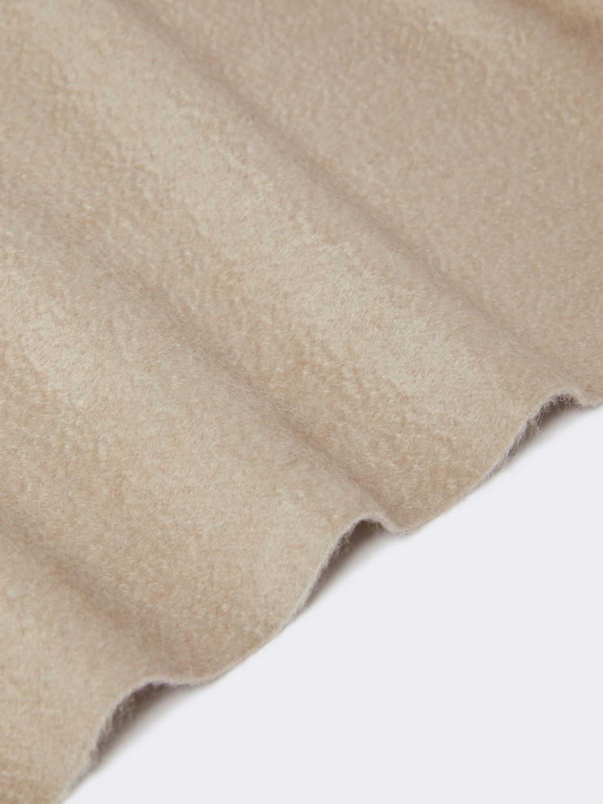 Embroidered and fringed cashmere stole - BEIGE - Max Mara - 3