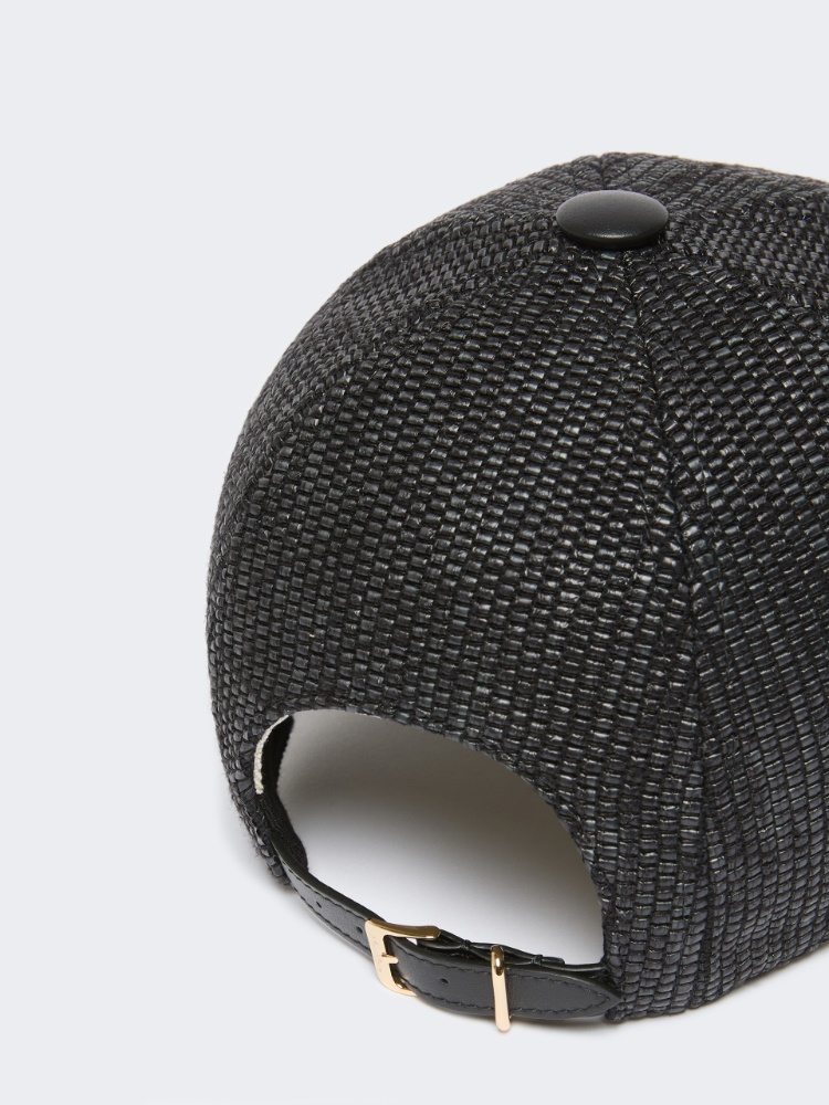 [チルチェンセ] ラフィア ルック キャップ - BLACK - 3