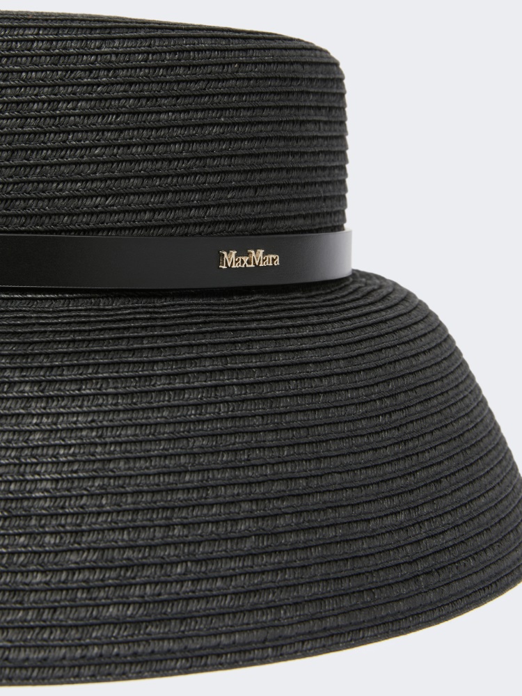 [レジェンダ] ペーパ ヤーン ランプシェード ハット - BLACK - 2