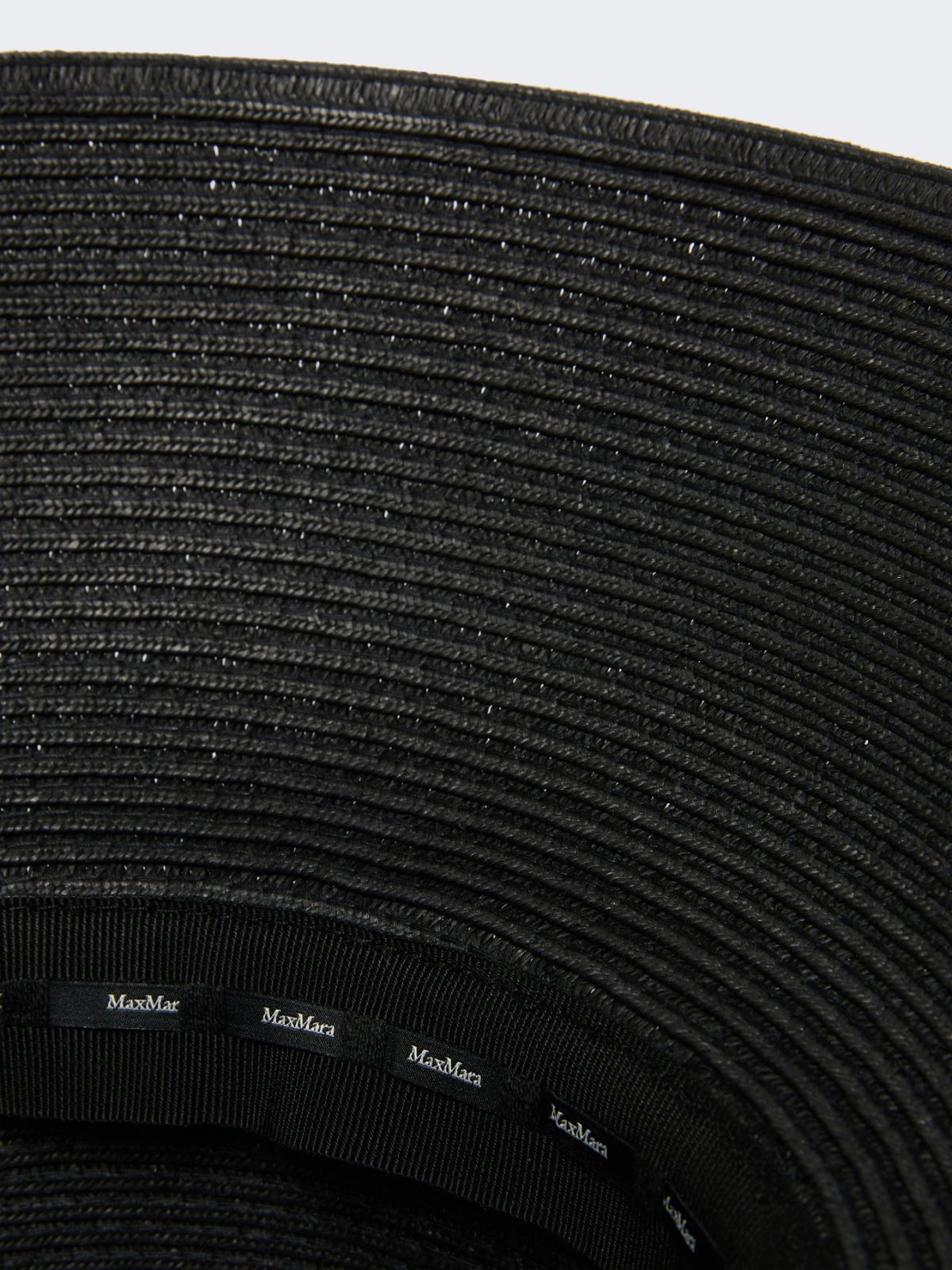 [レジェンダ] ペーパ ヤーン ランプシェード ハット - BLACK - 4