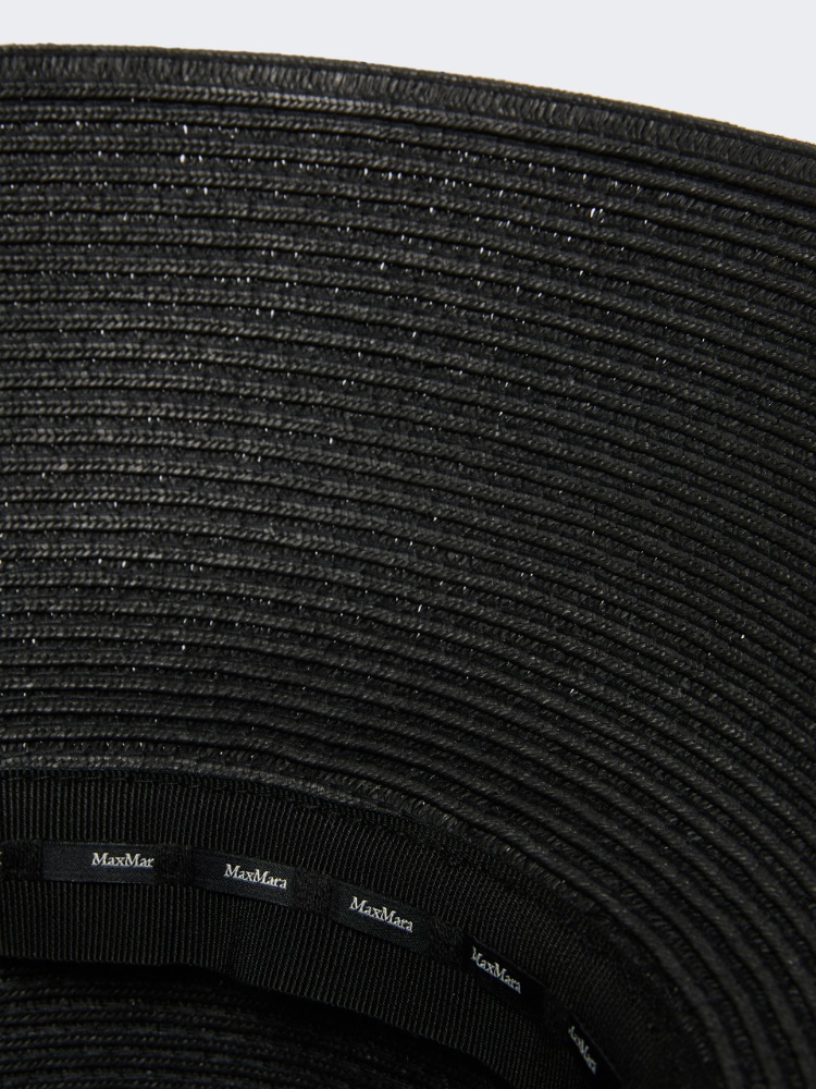 [レジェンダ] ペーパ ヤーン ランプシェード ハット - BLACK - 4