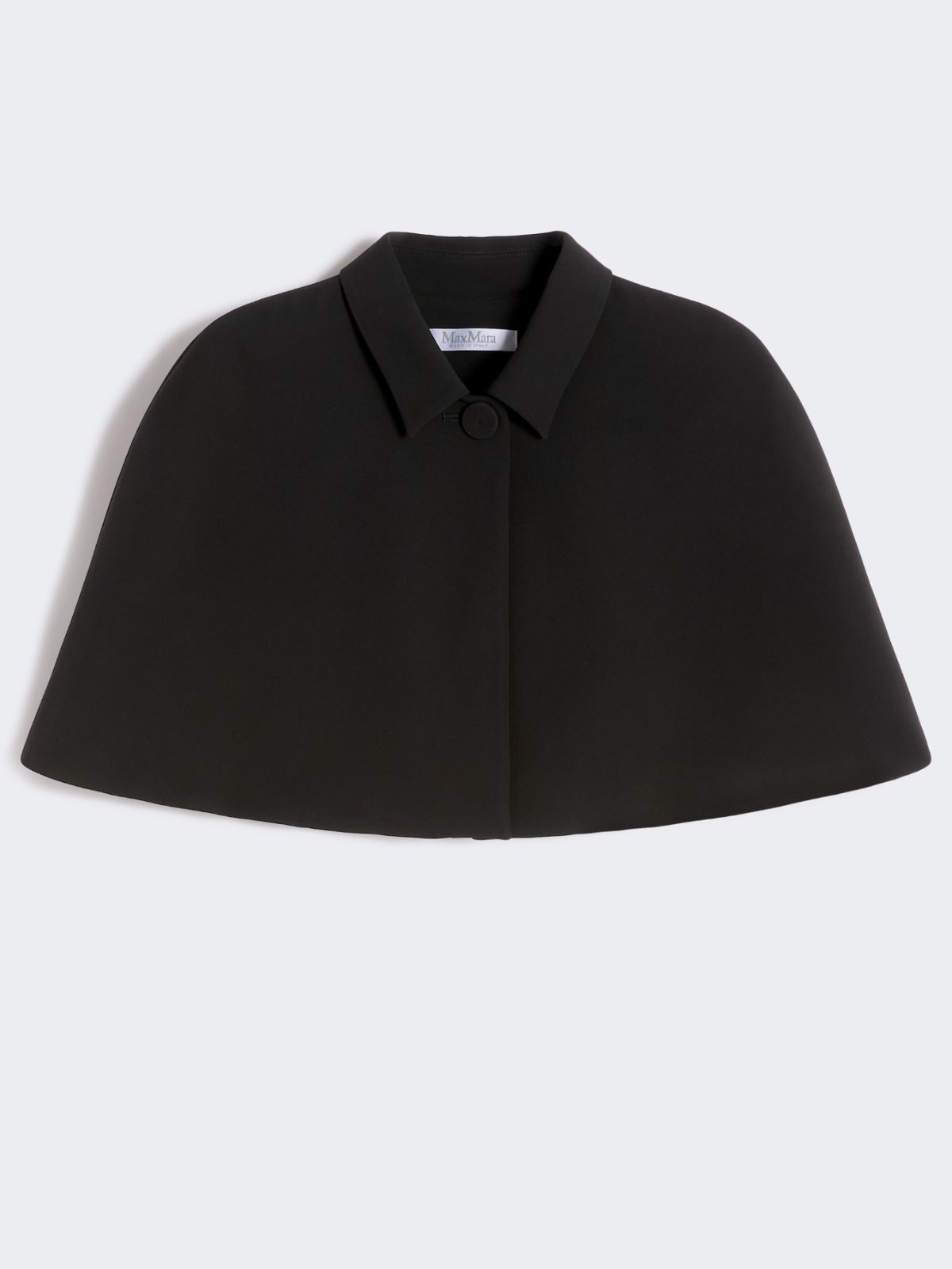 Cropped cady cape - BLACK - Max Mara - 5