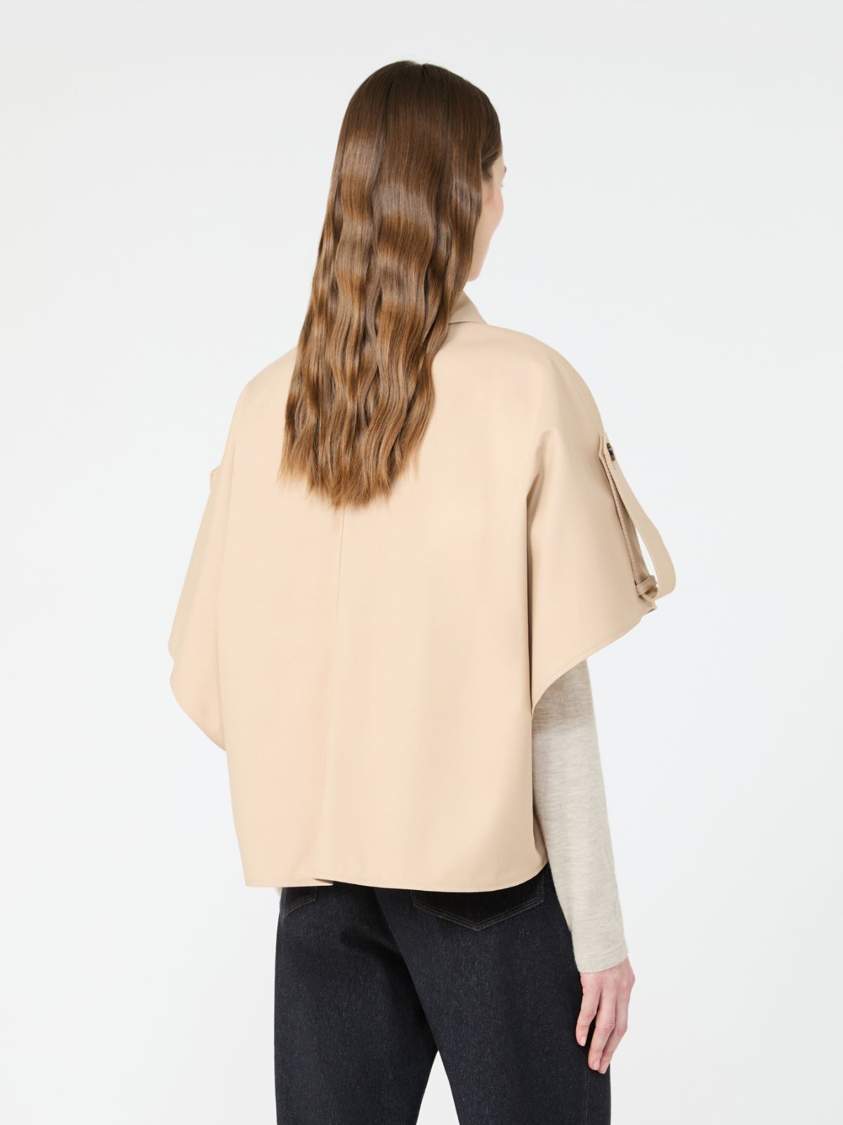 [ガランテ] ピュア コットン ケープ - ALBINO - Max Mara - 3