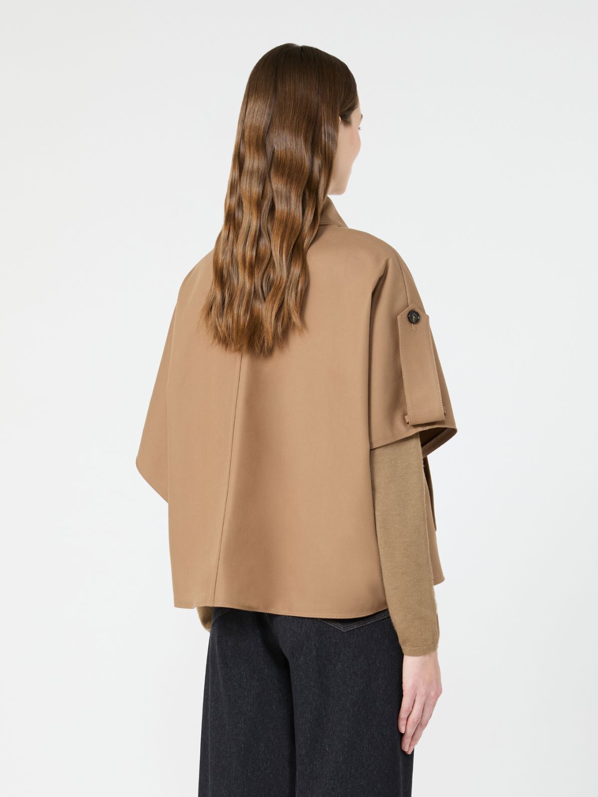 [ガランテ] ピュア コットン ケープ - COLONIAL - Max Mara - 3