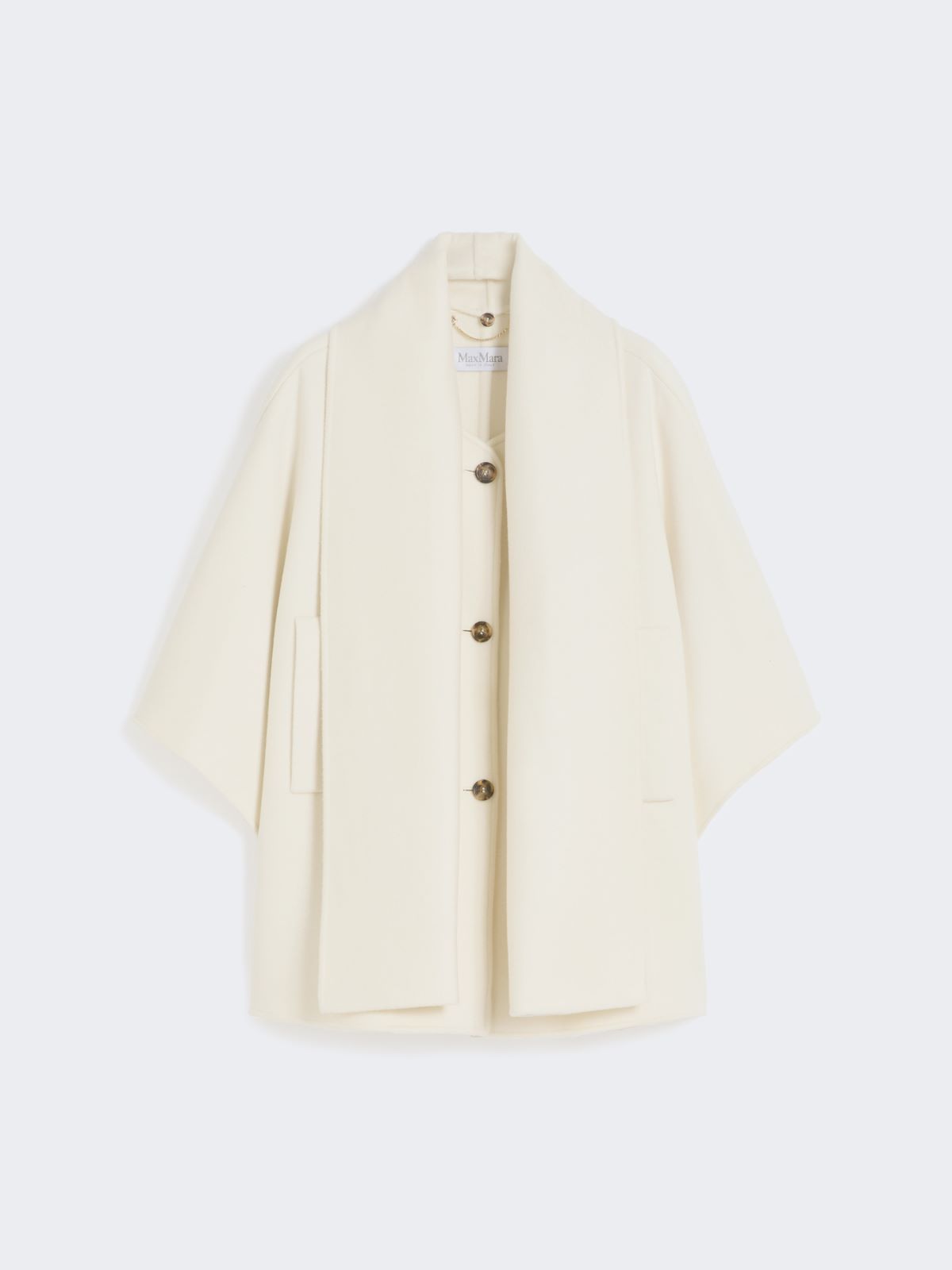 블라소네 캐시미어 케이프 - WHITE - Max Mara - 9