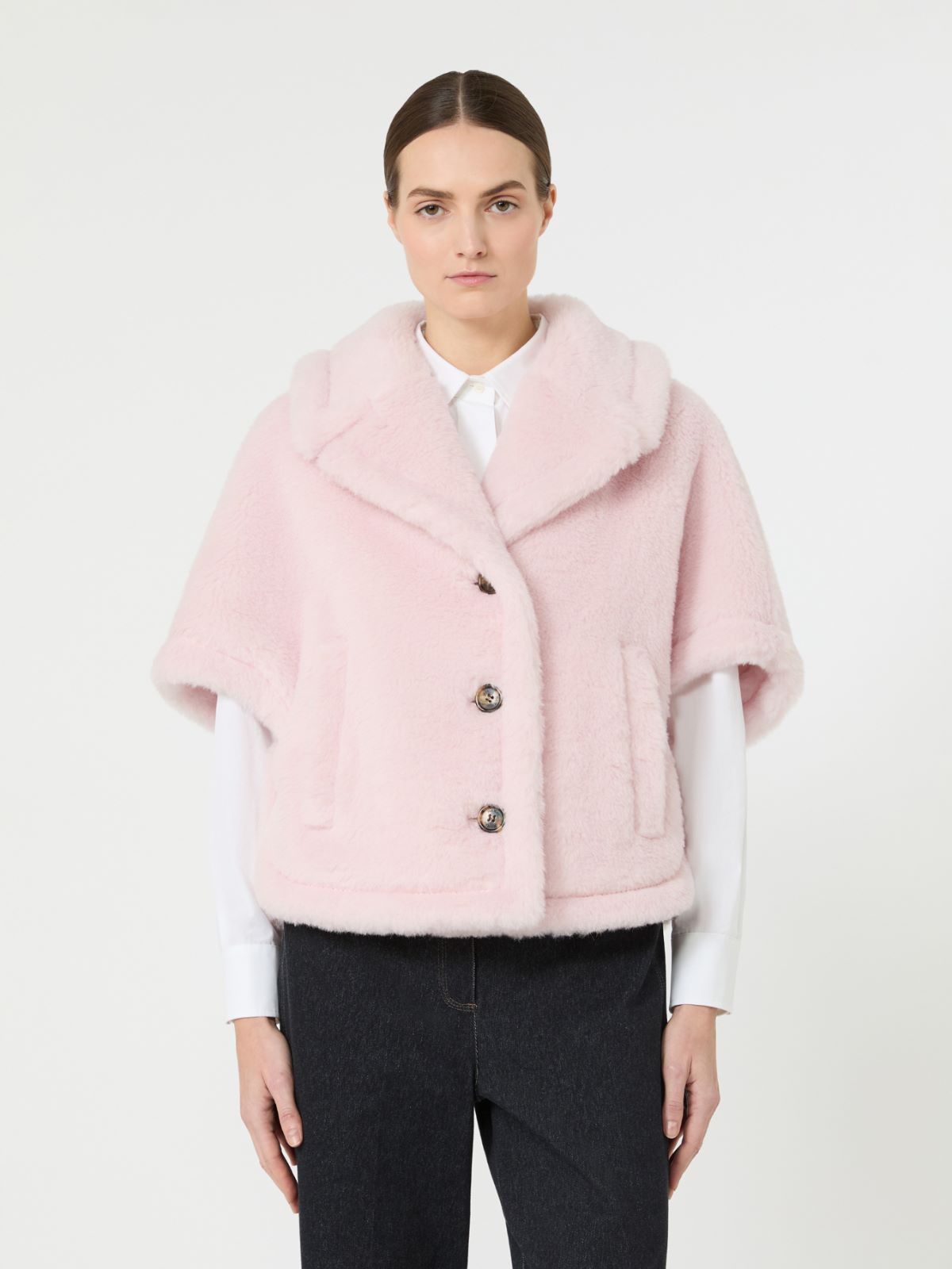 [コルヴィーノ] テディベア ケープ - BEIGE PINK - Max Mara - 5