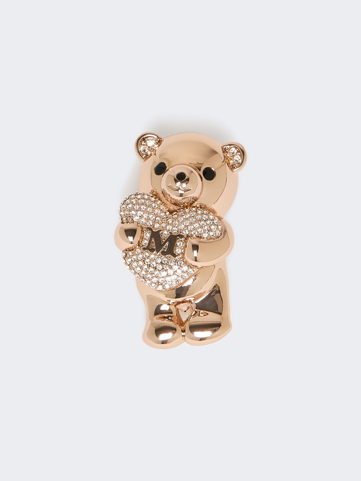 Spilla in metallo e strass