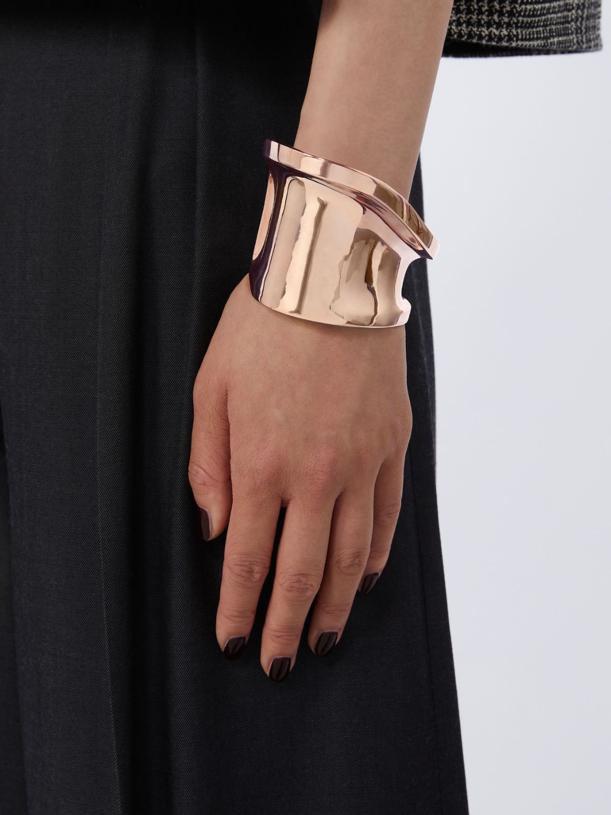 Metal bangle - BRONZE - Max Mara - 3