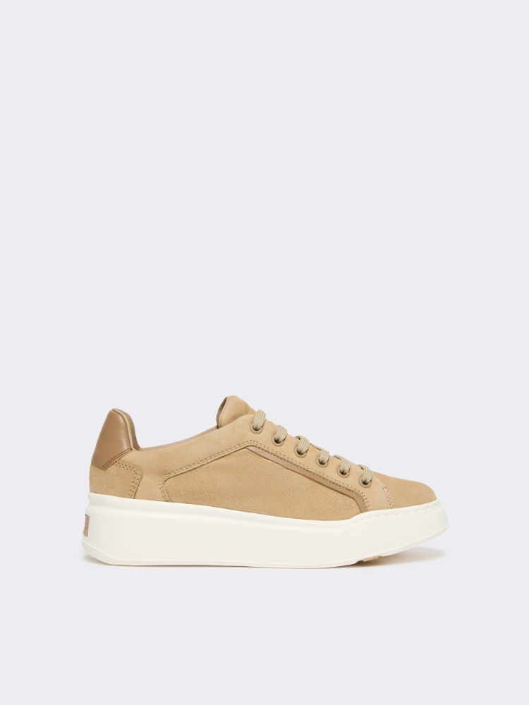 Suede sneakers - SAND - Max Mara