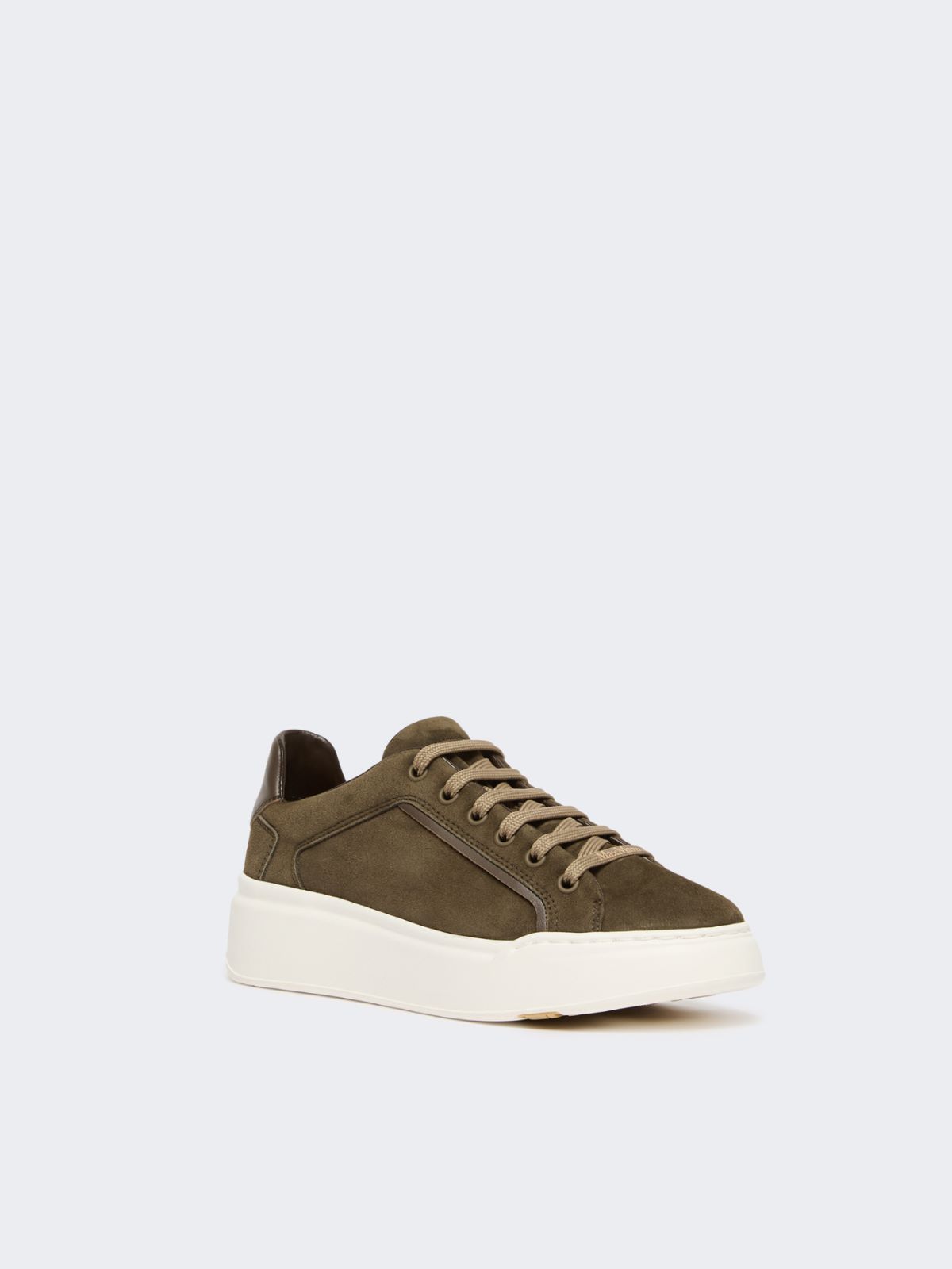 Suede sneakers - DARK BROWN - Max Mara - 5