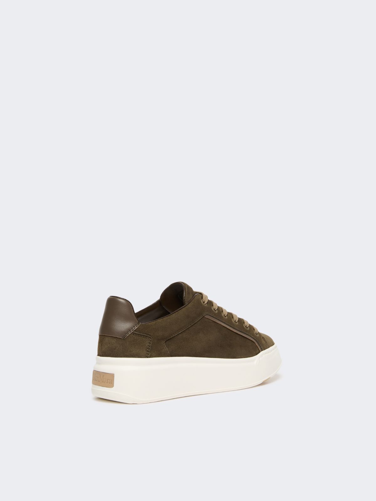 Suede sneakers - DARK BROWN - Max Mara - 9
