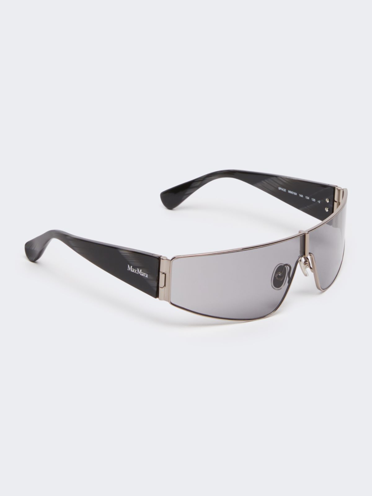 Verspiegelte Sonnenbrille - SCHWARZ - Max Mara - 2