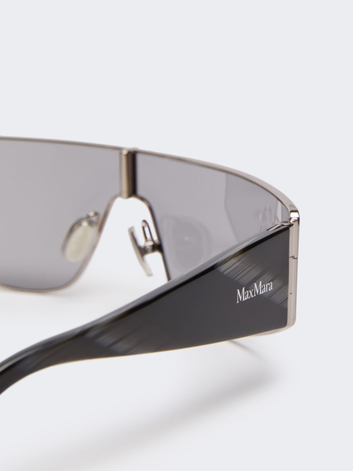 Verspiegelte Sonnenbrille - SCHWARZ - Max Mara - 3