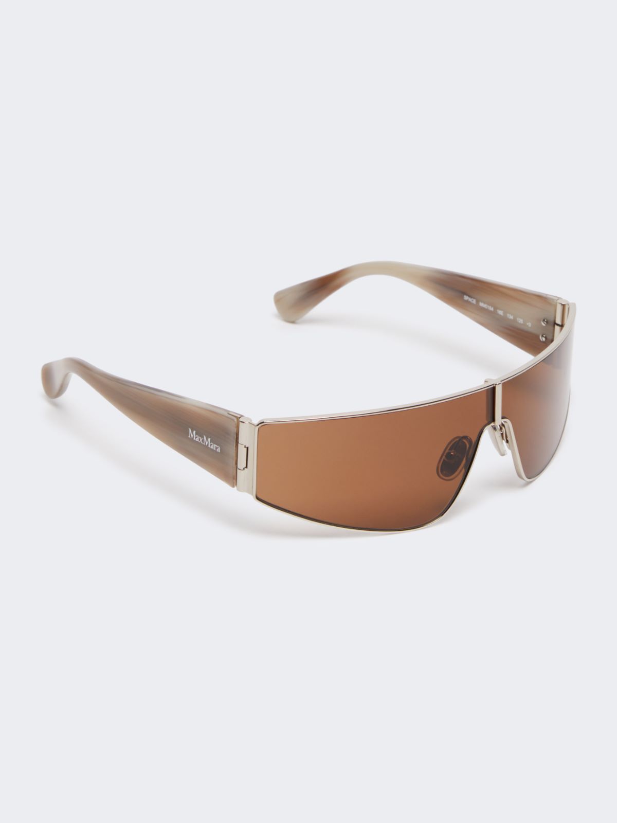 Verspiegelte Sonnenbrille - BRAUN - Max Mara - 2