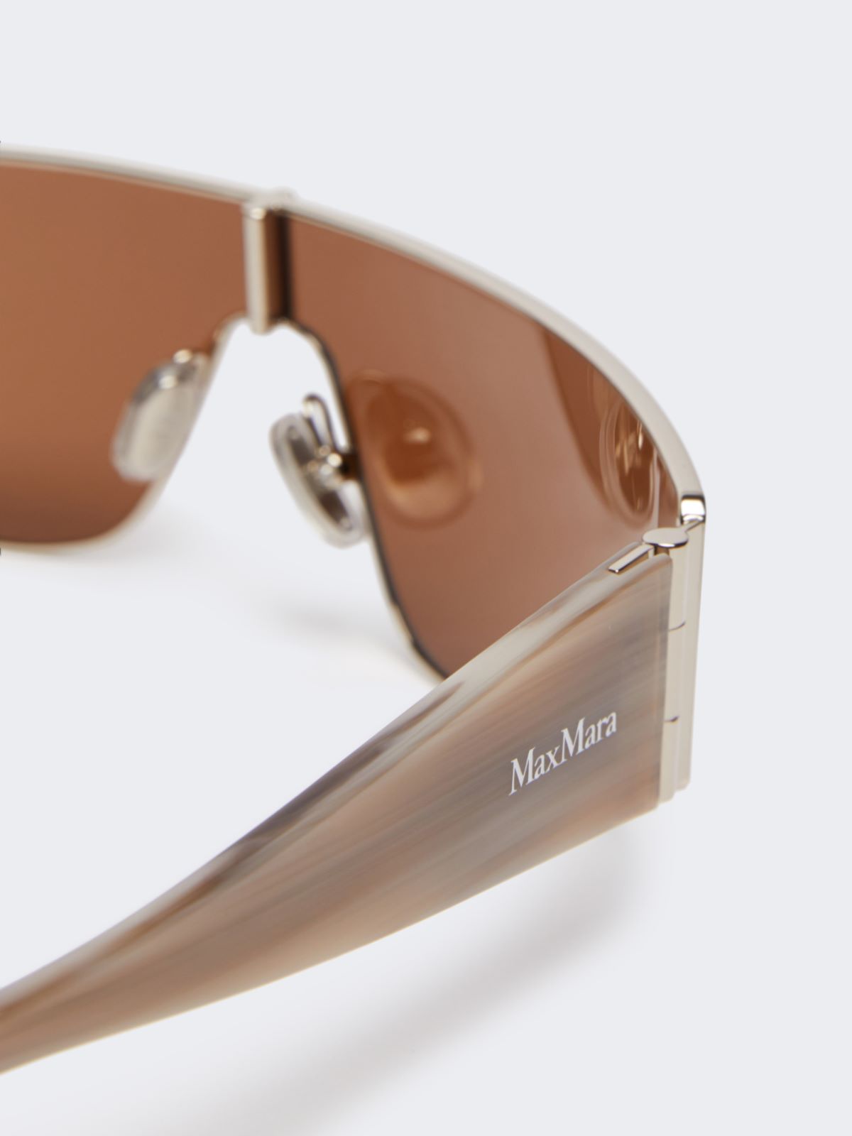 Verspiegelte Sonnenbrille - BRAUN - Max Mara - 3