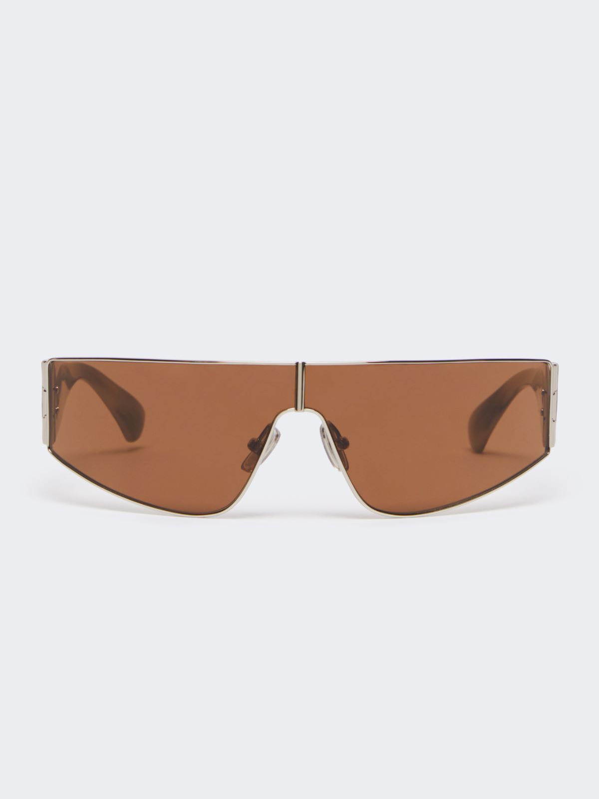 Verspiegelte Sonnenbrille - BRAUN - Max Mara