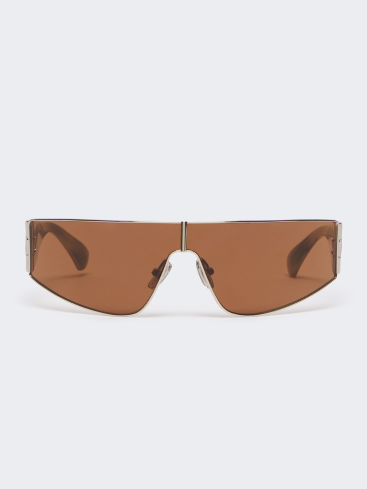 Verspiegelte Sonnenbrille - BRAUN - Max Mara