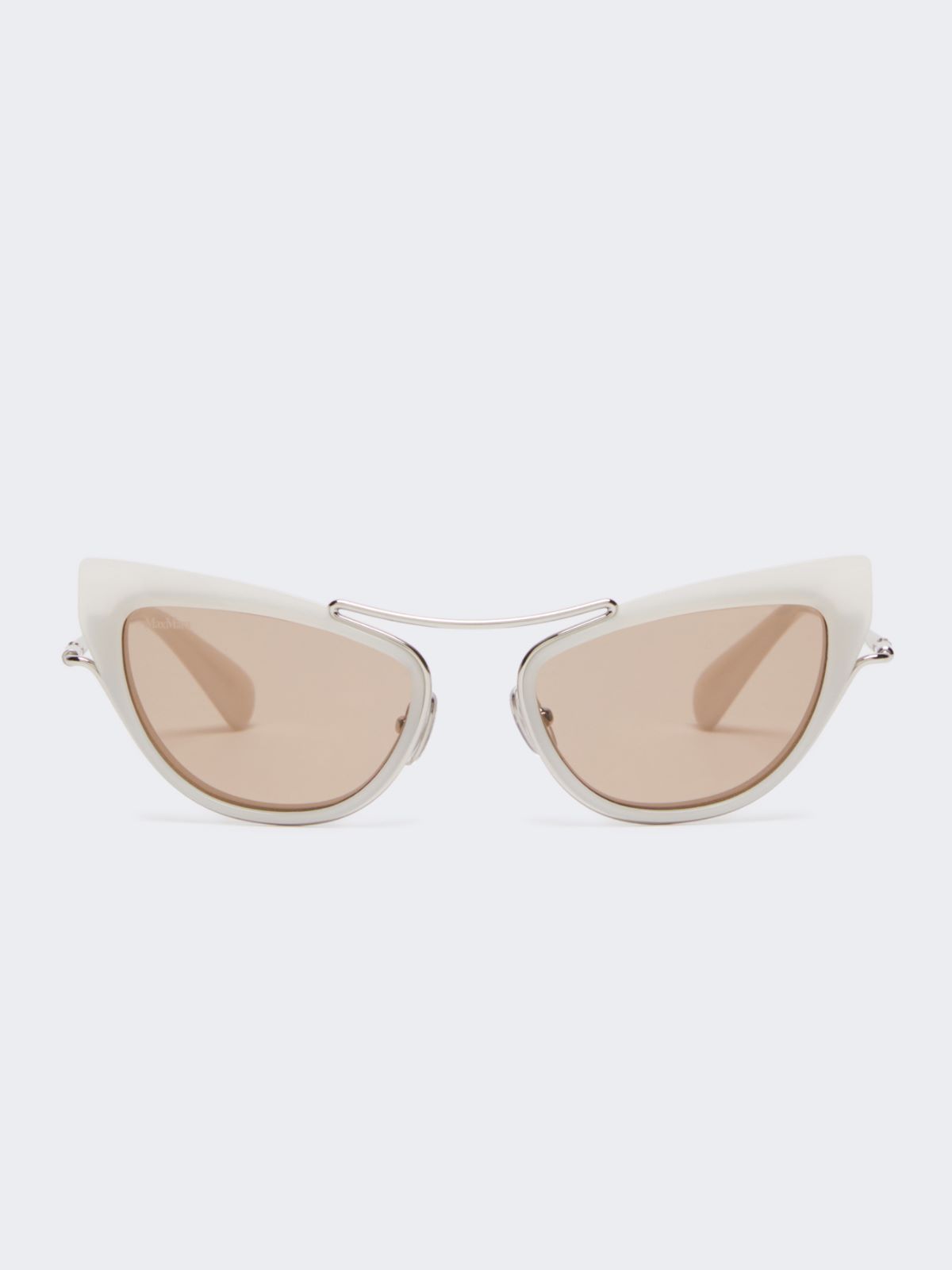 Cat-eye sunglasses - WHITE - Max Mara - 3