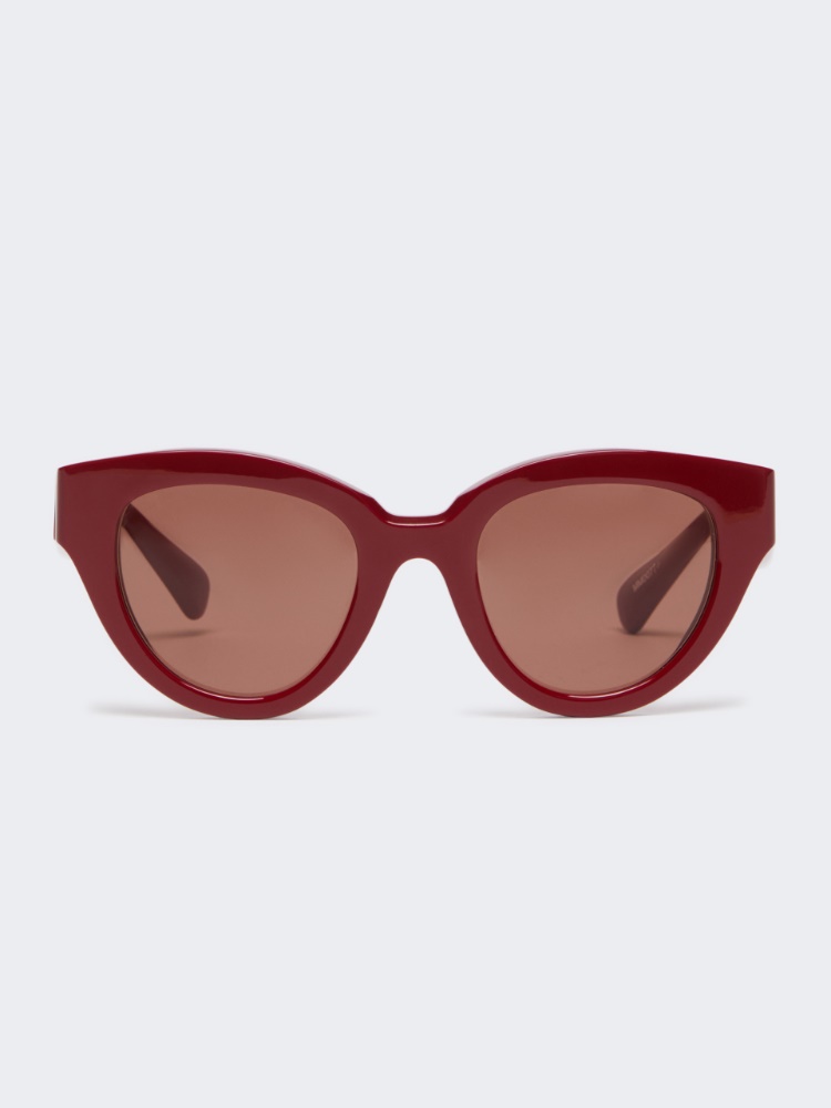 Oversized butterfly sunglasses - RED - Max Mara