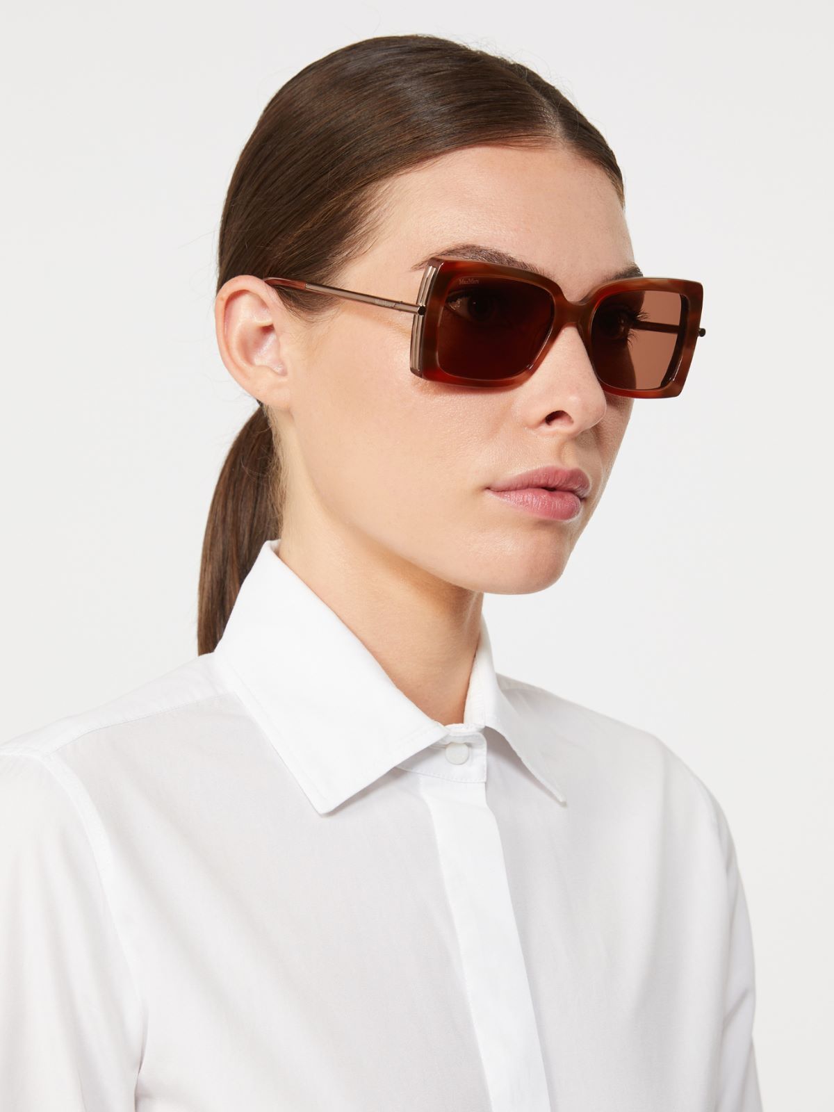 Square sunglasses - RUST - Max Mara - 4